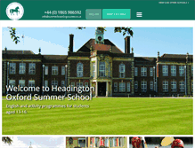 Tablet Screenshot of headingtonoxfordsummerschool.co.uk